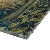 GREENERY, BOSBOUWDIEREN, fazant, vossen, groene bl Snijplank (Hoek)