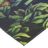 GREENERY, BOSBOUWDIEREN, fazant, vossen, groene bl Tafelkleed (Gekanteld)