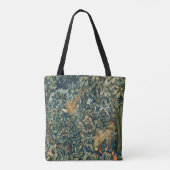 GREENERY, BOSBOUWDIEREN, fazant, vossen, groene bl Tote Bag (Achterkant)