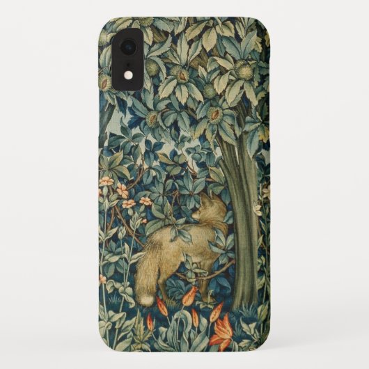 GREENERY,BOSBOUWDIEREN Fox,fazant,groene bloemen Case-Mate iPhone Case (Achterkant)