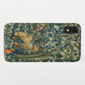 GREENERY,BOSBOUWDIEREN Fox,fazant,groene bloemen Case-Mate iPhone Case (Achterkant (horizontaal))