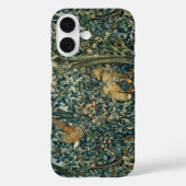 GREENERY,BOSBOUWDIEREN Fox,fazant,groene bloemen Case-Mate iPhone Case (Achterkant)
