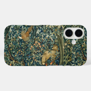 GREENERY,BOSBOUWDIEREN Fox,fazant,groene bloemen iPhone 16 Hoesje