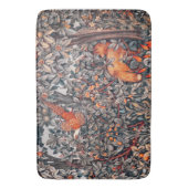 GREENERY, BOSSTE DIEREN, fazant, rode vos, Florenz Badmat (Voorkant Verticaal)