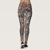 GREENERY, BOSSTE DIEREN, fazant, rode vos, Florenz Leggings (Achterkant)
