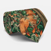 GREENERY, BOSSTE DIEREN, fazant, rode vos, Florenz Stropdas (Opgerold)