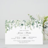 Greenery Botanic Eucaliptus Wedding (Staand voorkant)