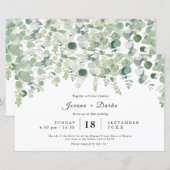 Greenery Botanic Eucaliptus Wedding (Voorkant / Achterkant)