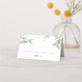 Greenery Botanical Leaves Plaatskaartje (Voorkant)