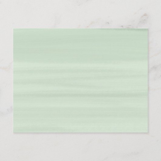 Greenery Botanical Modern Advice Card Informatiekaartje (Achterkant)