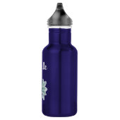 Greenery Botanical Succulent Trendy Typography Waterfles (Rechts)