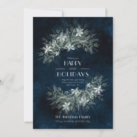 Greenery  bouquet, bruiloft Suite Uitnodiging (Voorkant)