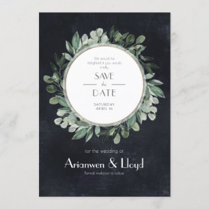 Greenery Bouquet Wedding Suite Kaart