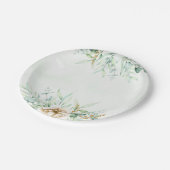 Greenery Boy Baby shower Paper Bord (Gekanteld)