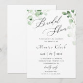 Greenery Bridal Shower Kaart (Voorkant / Achterkant)
