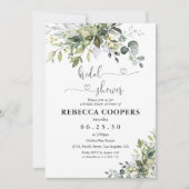 Greenery Bridal Shower Kaart (Voorkant)