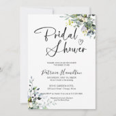 Greenery Bridal Shower Kaart (Voorkant)