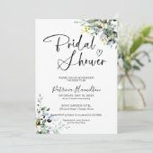 Greenery Bridal Shower Kaart (Staand voorkant)