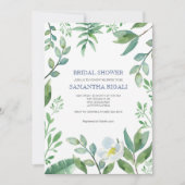 Greenery Bridal Shower Kaart (Voorkant)