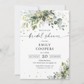 Greenery Bridal Shower Kaart (Voorkant)