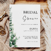 Greenery Bridal Shower Kaart