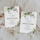 Greenery Bridal Shower Kaart