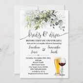 Greenery Brouwen en Wijnparen Douche Kaart (Voorkant)