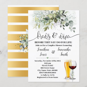 Greenery Brouwen en Wijnparen Douche Kaart