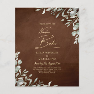 Greenery Brown Wedding Herfst Winter