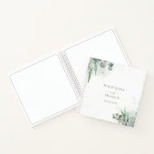 greenery bruiloft Guest Book Notitieboek (Binnen)