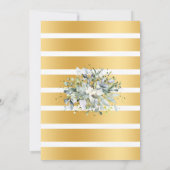 Greenery Bubbles & Brews Koffie Vrijgezellenfeest Kaart (Achterkant)