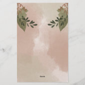 Greenery Bunches Briefpapier (Achterkant)