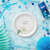 Greenery Calla Lily Wedding Paper Bord (Feest)