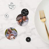 Greenery Calligraphy 60th Wedding Jubileum Confetti (Groep)