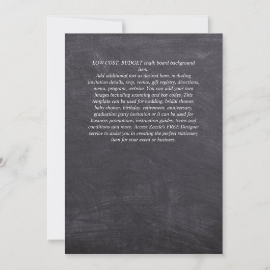 Greenery CONFIRMATION nodigt Moderne Dubbelzijdig  Kaart (Achterkant)