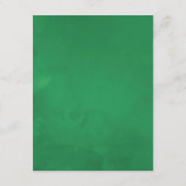 Greenery Crest Monogram Weddenschap Details Informatiekaartje (Achterkant)