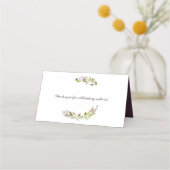 Greenery Dark Plum Mauve Berries Plaatskaarten Plaatskaartje (Achterkant)