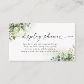 Greenery Display Douche Behuizing Kaart (Voorkant)