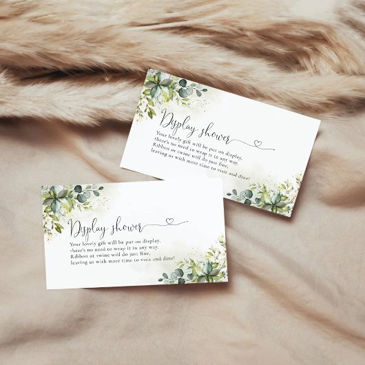 Greenery Display Douche Behuizing Kaart