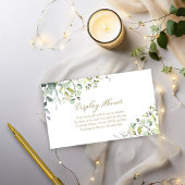 Greenery Display Douche Informatiekaartje