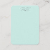 Greenery Earring Display Visitekaartje (Achterkant)