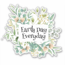 Greenery Earth Day Dagelijks, bespaar de aarde