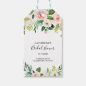 Greenery Elegant Floral Vrijgezellenfeest Cadeaulabel (Voorkant)