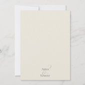 Greenery Elegant Waterverf Rustic Floral Sage Kaart (Achterkant)