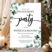 Greenery Engagement Party Kaart
