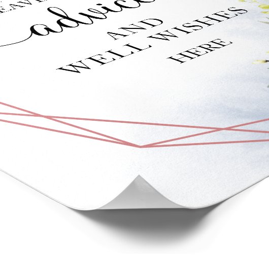 Greenery Eucalyptus Advice and well wil Sign Poster (Hoek)