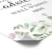 Greenery Eucalyptus Advice and well wil Sign Poster (Hoek)