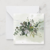 Greenery Eucalyptus Bedankt voor je briefkaart (Achterkant)