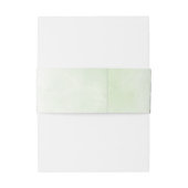 Greenery Eucalyptus Botanical Monogram Wedding Uitnodigingen Wikkel (Achterkant Voorbeeld)