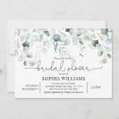 Greenery Eucalyptus Bridal Shower Kaart (Voorkant)